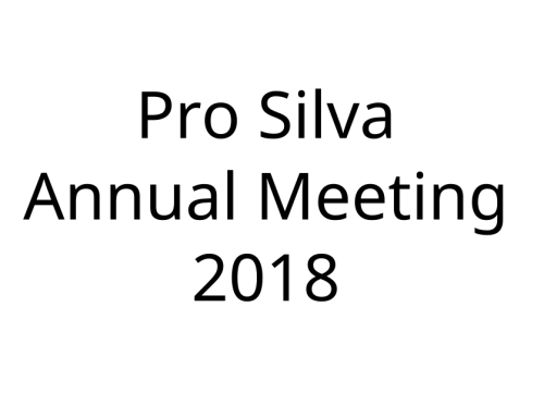 Invitation to the annual meeting 2018 in Weimar 20. – 23.6.2018